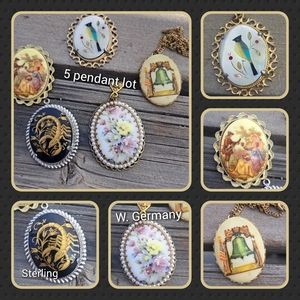 5 pendant lot